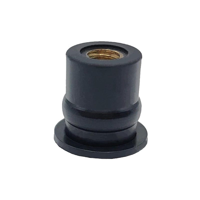 MAYEHAY 48 Pairs of M6 Neoprene Well Nuts M6 x 30mm Stainless Steel Hex Socket Bolts Well Nuts Kit for Kayak Motorcycle Windscreen Marine Accessories,Neoprene nut Contains Brass Nuts Copper nut - Image 5